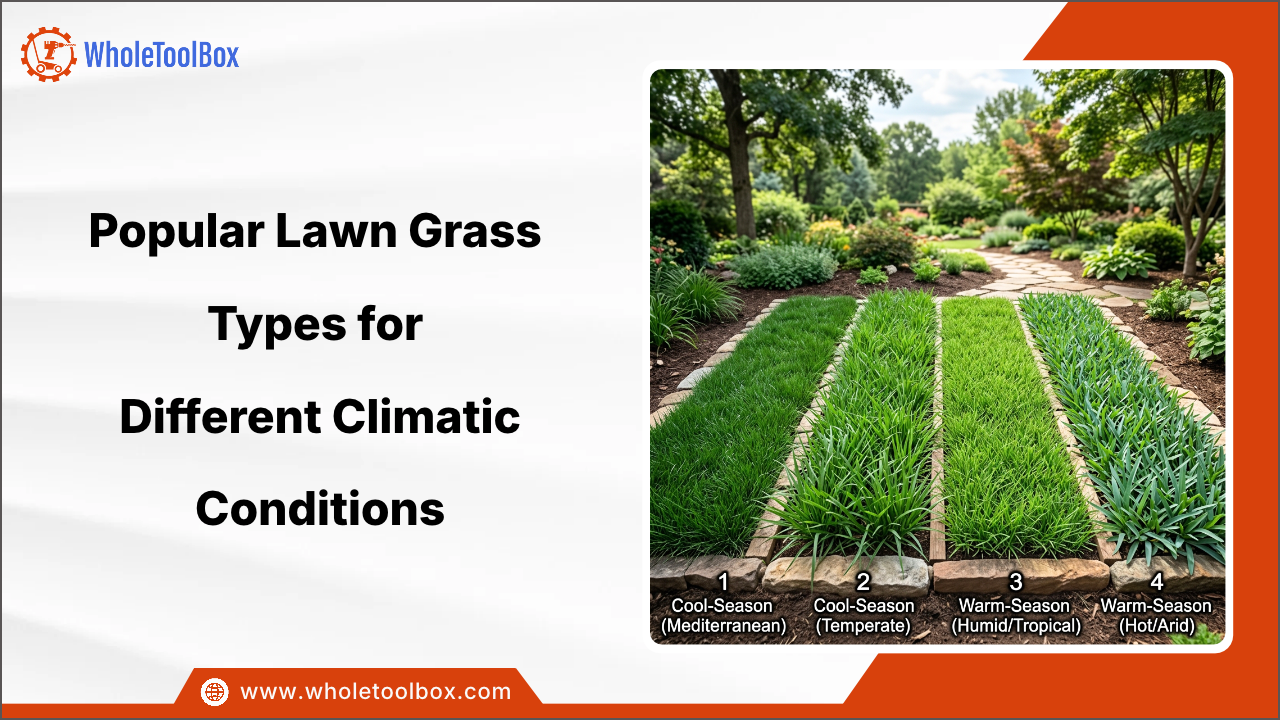 Popular Lawn Grass Types for Different Climatic Conditions